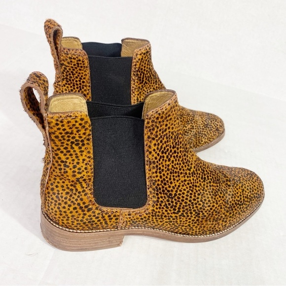 MADEWELL Ainsley Chelsea Boot in Spotted Calf Hair - Picture 9 of 16